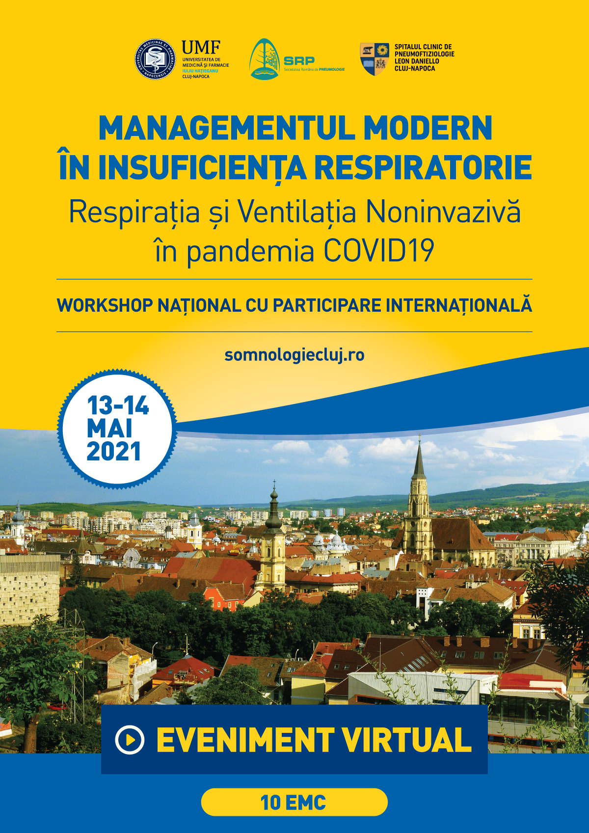 You are currently viewing Workshop-ul Național „Respirația și Ventilația Noninvazivă  în pandemia COVID 19”